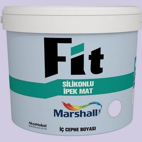 Resim Marshall Lila 10 Kg Fit Silikonlu İpek Mat İç Cephe Boyası (MARSHALL.5556252) 