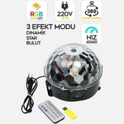 Resim Sihirli Disko Topu 