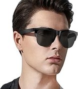 Resim tacery Kablosuz Gözlük | Güçlü Uyumluluğa Sahip Sesli Asistan Gözlükleri - Mü Dinlemek ve Telefon Görüşmesi Yapmak Kolay Akıllı Gözlük 