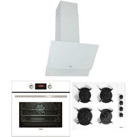 Resim Teka HAK 629 WH - GBC 64002 KBC WH - TVT 60 Beyaz Ankastre Set 