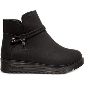 Resim Celira Dvm Zümrüt Siyah Fermuarlı Kadın Kışlık Bot Nsb518 Çok Renkli 