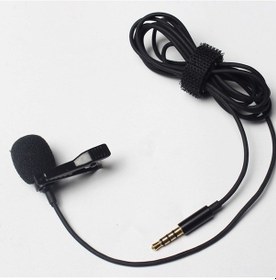 Resim Kulaklık Mikrofonu 3.5mm, 1.5m Kablolu, Gürültü Engeli, El-işi Serbest, Ses Kaydı Ve K İçin Profesyonel Lavalier Mikrofon 