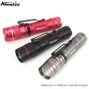 Resim AloneFire X170 300 Lümen Yakınlaştırılabilir LED El Feneri - 3 Modlar (Yüksek/Orta/SOS), Cree Q5, Uçak Alüminyum, Kampçılık, Dış Mekan, Ev, Güvenlik için Kompakt ve Taşınabilir Taktiksel Işık (AA/14500 Pil Dahil Değildir), Şık Elde Tutulan Lamba | Sağlam Yapı 