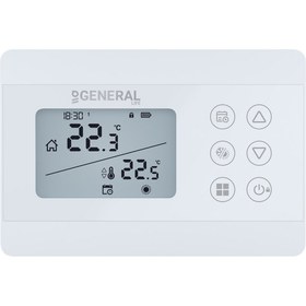 Resim GENERAL Life Genaral Life Ht 300S RF Kablosuz Programlanabilir Oda Termostatı 