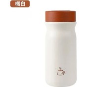 Resim Oein Mini Cep Kupası Paslanmaz Çelik Termos Kupası Moda Taşınabilir Eşlik Edici Kupa Hediye Kupası Sevimli Kahve Kupası Kapasitesi: 301-400ML/RENK: 03 (Yurt Dışından) 