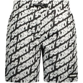 Resim SuperRebel Super Rebel Beyaz Erkek Çocuk Mayo R501-6601-Bay all over print on coo 