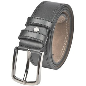 Resim Deepsea Erkek Siyah 4 Cm Yanları Dikişli Suni Deri Spor Kemer 2402642 Siyah 