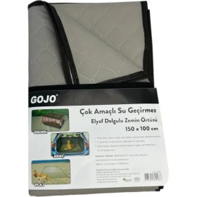 Resim Gojo Çok Amaçlı Su Geçirmez Elyaf Dolgulu Örtü 150X100 cm 