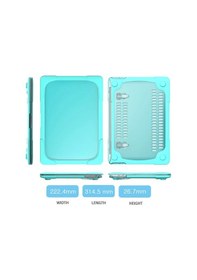 Resim Apple Uyumlu Macbook Pro 13 İnch A2289-a2251-a2338 2020 Standlı Koruyucu Kılıf- 5775 