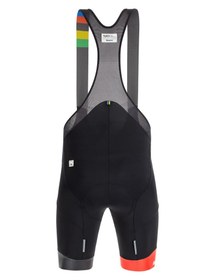 Resim Santini Cycling Bib Shorts UCI Official Varese 1951 Askılı Bisiklet Taytı RE1075GITCBOY - SİYAH / XS 