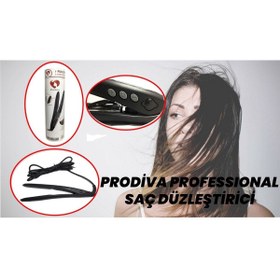 Resim PRODİVA FÖNLÜ SAÇLAR İÇİN SAÇ DÜZLEŞTİRİCİSİ 