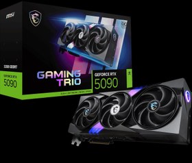 Resim MSI GeForce RTX 5090 32G GAMING TRIO OC RTX5090 32GB GDRR7 256 B DX12 PCIE 5.0 X16 (3XDP 1XHDMI 