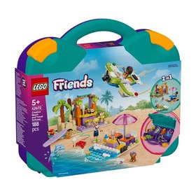 Resim 42672 Lego Friends Yaratıcı Plaj ve Seyahat Bavulu 188 parça +5 yaş 