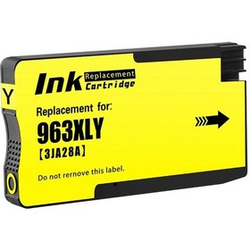 Resim Hp Officejet Pro 9019 Uyumlu Kartuş Sarı/ 963Xl 