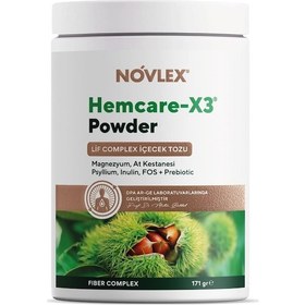 Resim Novlex Hemcare-x Magnezyum Lif Kompleksi Ve At Kestanesi Toz Powder İçecek 171 G 