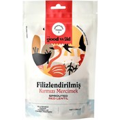 Resim THE GOOD WILD Filizlendirilmiş Kırmızı Mercimek 175g 