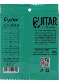 Resim Orphee Rx17 Elektro Gitar Teli 10-46 