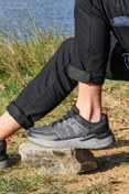 Resim Jump 27808 Gri - Siyah Erkek Günlük Kışlık Rahat Kalın Taban Yürüyüş Sneaker Spor Ayakkabı 
