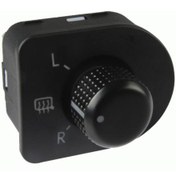 Resim Genel Markalar 755 Ayna Ayar Kumanda Düğmesi Siyah 01c Bora Golf Iv Passat 