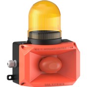 Resim MESAN Led Multifonksiyon 43 Ses Siren Turuncu 12-60vac/dc Ms 232.3.12- 