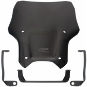 Resim GP Kompozit CF Moto 250 NK 2023-2024 Uyumlu Spor Ön Cam Siyah 33 cm 