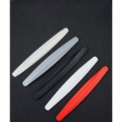 Resim 4 adet Görünmez Kapı Tampon Şerit Araba Arka Görüş Aynası Çarpışma Koruma Stickerı, Kapı Kolu Çizilmez Evrensel 