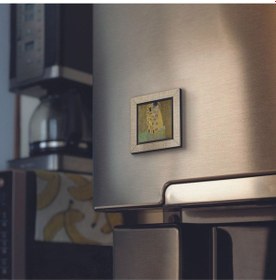 Resim Öpücük Gustav Klimt, 1907 Baskılı Mdf Magnet 7x7 