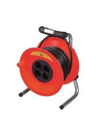 Resim İzeltaş Ayakli Makarali Uzatma Kablosu 50 Metre 