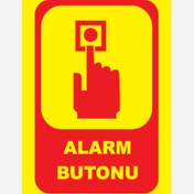 Resim Extra Fix 16x24 cm Pvc Yangın Alarm Butonu 