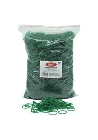 Resim Ekoset Kauçuk Paket Ambalaj Toka Para Lastiği 40Mm Yeşil 1Kg 