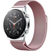 Resim Amazfit Gts2mini/gts3/gts4mini Metal Hasır Mıknatıslı 20mm Kordon 
