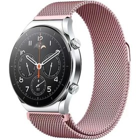 Resim Amazfit Gts2mini/gts3/gts4mini Metal Hasır Mıknatıslı 20mm Kordon 