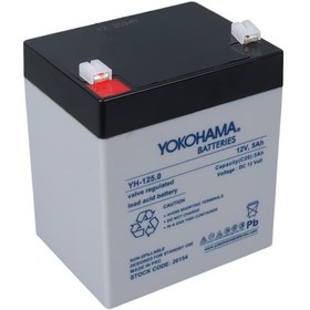 Resim Yokohama Yh-125.0 12 Volt - 5 Amper Akü 90 X 70 X 101 Mm 