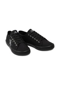 Resim Calvin Klein Ess Vulcanized Low Loceup Mens Sneaker Erkek Günlük Spor Ayakkabı Siyah Siyah 