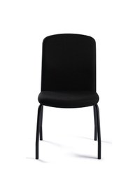 Resim Bürosit Huxi Siyah Tapalı Sandalye Ayak Bekleme Koltuğu 