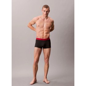 Resim Calvin Klein Siyah Erkek Boxer S Beden Desenli Paça Tipi Rahat Kullanım LV00NB44090AZ 