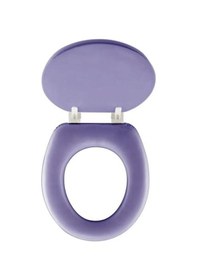 Resim Jumbo Yumuşak Klozet Kapağı Mor 