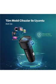 Resim Ttec SmartCharger PD 30W Araç Hızlı Şarj Aleti USB-C - Lightning Kablo 