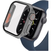 Resim Noktaks - İos Watch 44mm Uyumlu - Kasa Ve Ekran Koruyucu Watch Gard 26 - Şeffaf 