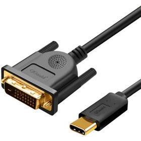 Resim Genel Markalar Nuve Pazar Qg-ua18 Usb C To Dvı Kablosu 1920x1080 60hz 1.8m Siyah 