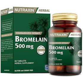 Resim Nutraxin Bromelain 500mg 60 Tablet 
