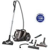 Resim Tefal TW7289 5 Silence Force Cyclonic Toz Torbasız Elektrikli Süpürge - Kahverengi 