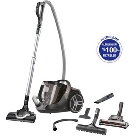 Resim Tefal TW7289 5 Silence Force Cyclonic Toz Torbasız Elektrikli Süpürge - Kahverengi 