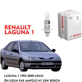 Resim LAGUNA 1 1993-2000 ARASI ÖN UZUN FAR AMPÜLÜ H1 55W BOSCH 