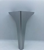 Resim Karakoçaksesuar Plastik,19x10x10 Cm Gümüş Koltuk,Ünite,Berjer, Ayağı (4 Adet ) 