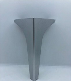 Resim Karakoçaksesuar Plastik,19x10x10 Cm Gümüş Koltuk,Ünite,Berjer, Ayağı (4 Adet ) 