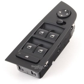 Resim Bmw 3 Serisi E90 Sol Cam Kaldırma Düğmesi ( Ayna Katlamasız ) İthal Marka 61319217329 