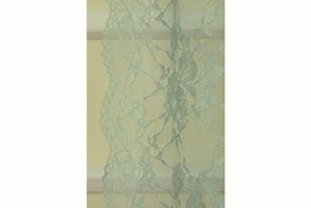 Resim FRANSIZ DANTELİ FON TÜL TURKUAZ 1-2 SEYREK PİLE 130X260 