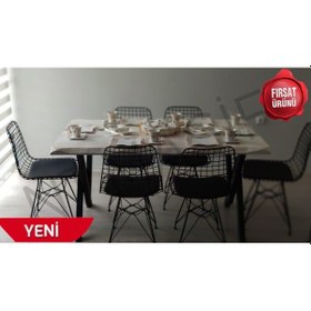 Resim Ntconcept Ntconcept Kütük Ağaç Masa Takımı 