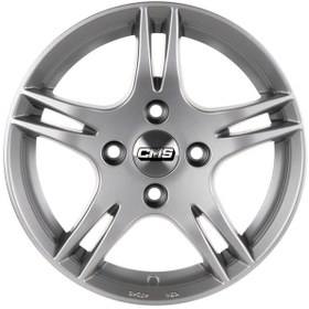 Resim CMS-384-01 6.5x15" -4x100 ET35 67.2 Silver Jant (4 Adet) 